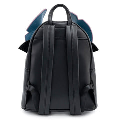 LOUNGEFLY Disney Vampire Stitch Bow tie Mini Backpack