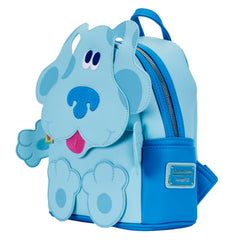 LOUNGEFLY Blue's Clues Blue Cosplay Womens Double Strap Shoulder Bag Purse