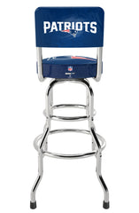 New England Patriots NFL High Back Adjustable Swivel Stool, Arcade1Up