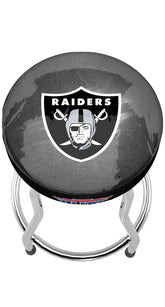ARCADE1UP Las Vegas Raiders Adjustable NFL Team Pub Stool