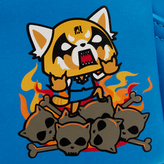 LOUNGEFLY Sanrio Aggretsuko Two Face Cosplay Mini Backpack Standard