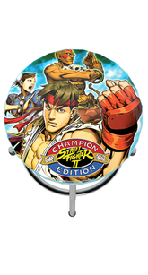 ARCADE1UP Capcom Legacy Adjustable Stool Shinku Hadoken Edition