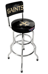 New Orleans Saints NFL High Back Adjustable Swivel Stool, Arcade1Up