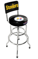 Pittsburgh Steelers NFL High Back Adjustable Swivel Stool, Arcade1Up