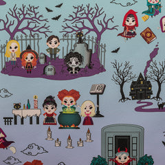 LOUNGEFLY Disney Hocus Pocus Scene Aop Mini Backpack