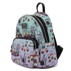 LOUNGEFLY Disney Hocus Pocus Scene Aop Mini Backpack