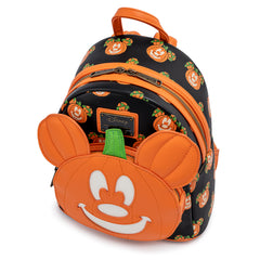 LOUNGEFLY Disney Mickey-o-lantern Mini Backpack