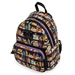 LOUNGEFLY Disney Villains Books Mini Backpack