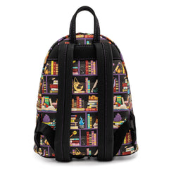LOUNGEFLY Disney Villains Books Mini Backpack