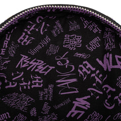 LOUNGEFLY Disney Villains Books Mini Backpack