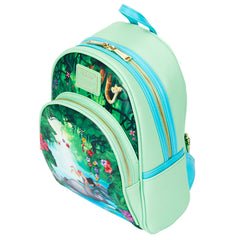 LOUNGEFLY Disney Jungle Book Bare Necessities Womens Double Strap Shoulder Bag Purse