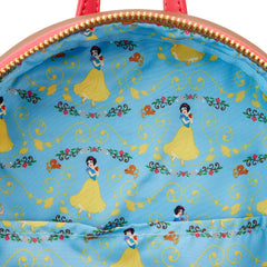 LOUNGEFLY Disney Snow White Lenticular Princess Series Mini Backpack