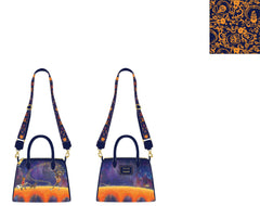 LOUNGEFLY Pixar Coco Marigold Bridge Guitar Strap Crossbody