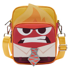 LOUNGEFLY DISNEY PIXAR INSIDE OUT ANGER COSPLAY PASSPORT BAG