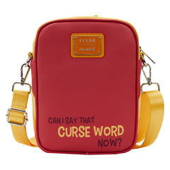 LOUNGEFLY DISNEY PIXAR INSIDE OUT ANGER COSPLAY PASSPORT BAG