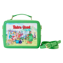 LOUNGEFLY Disney Robin Hood Lunchbox Crossbody Purse