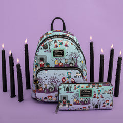 LOUNGEFLY Disney Hocus Pocus Scene Aop Ziparound Wallet