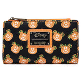 LOUNGEFLY Disney Mickey-o-lanternflap Wallet