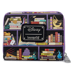 LOUNGEFLY Disney Villains Books Ziparound Wallet