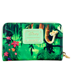 LOUNGEFLY Disney Jungle Book Bare Necessities Zip Around Wallet Jungle Book One Size