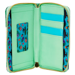 LOUNGEFLY Disney Jungle Book Bare Necessities Zip Around Wallet Jungle Book One Size