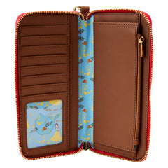 Loungefly Disney Diamond Mine Lenticular Wristlet Zip Around Wallet