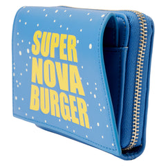 Loungefly Pixar Toy Story Pizza Planet Super Nova Burger Flap Wallet