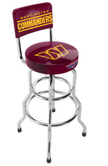 Washington Commanders NFL High Back Adjustable Swivel Stool, Arcade1Up