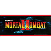 ARCADE1UP Wall Mounted Marquee (24in X 10in) Mortal Kombat II