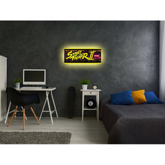 ARCADE1UP Wall Mounted Marquee (24in X 10in) Galaga Light Up