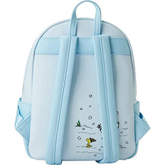 LOUNGEFLY Charlie Brown Ice Skating Double Strap Shoulder Bag