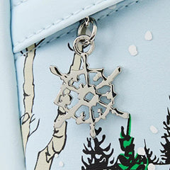 LOUNGEFLY Charlie Brown Ice Skating Double Strap Shoulder Bag