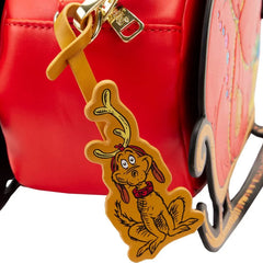 LOUNGEFLY Dr. Seuss' How the Grinch Stole Christmas! Sleigh Crossbody Bag