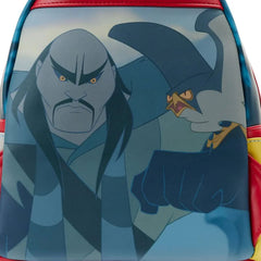 LOUNGEFLY Disney Mulan Princess Scene Double Strap Shoulder Bag