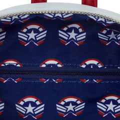LOUNGEFLY MARVEL FALCON CAPTAIN AMERICA COSPLAY MINI BACKPACK