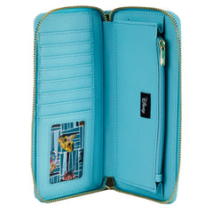 LOUNGEFLY Pride Rock Zip-Around Wallet The Lion King One Size