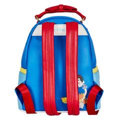 LOUNGEFLY DISNEY SNOW WHITE COSPLAY BOW HANDLE MINI BACKPACK