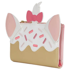 LOUNGEFLY DISNEY MARIE SWEETS FLAP WALLET