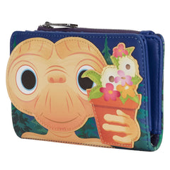 LOUNGEFLY ET FLOWER POT FLAP WALLET