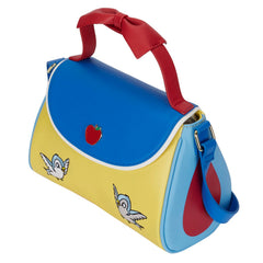 LOUNGEFLY DISNEY SNOW WHITE COSPLAY BOW HANDBAG