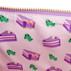 LOUNGEFLY DISNEY TANGLED COSPLAY CAKE CROSS BODY BAG