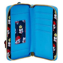 LOUNGEFLY Women's Animaniacs WB Tower Zip-Around Wallet