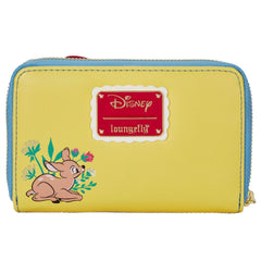 LOUNGEFLY DISNEY SNOW WHITE COSPLAY BOW ZIP AROUND WALLET