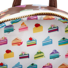 LOUNGEFLY Disney Princess Cakes Women's Double Strap Shoulder Bag Purse
