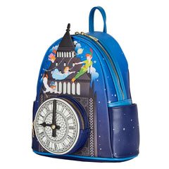 Loungefly Disney Peter Pan Glow Clock Double Strap Shoulder Bag