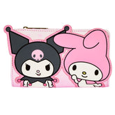 LOUNGEFLY Sanrio My Melody and Kuromi Wallet