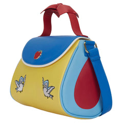 LOUNGEFLY DISNEY SNOW WHITE COSPLAY BOW HANDBAG