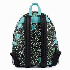 LOUNGEFLY POKEMON BULBASAUR AOP MINI BACKPACK