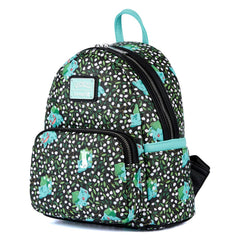 LOUNGEFLY POKEMON BULBASAUR AOP MINI BACKPACK
