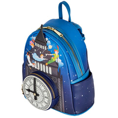 Loungefly Disney Peter Pan Glow Clock Double Strap Shoulder Bag
